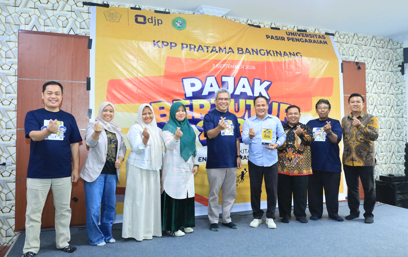 Edukasi Kesadaran Pajak Sejak Dini, UPP dan KPP Pratama Bangkinang Gelar Program Pajak Bertutur 2026